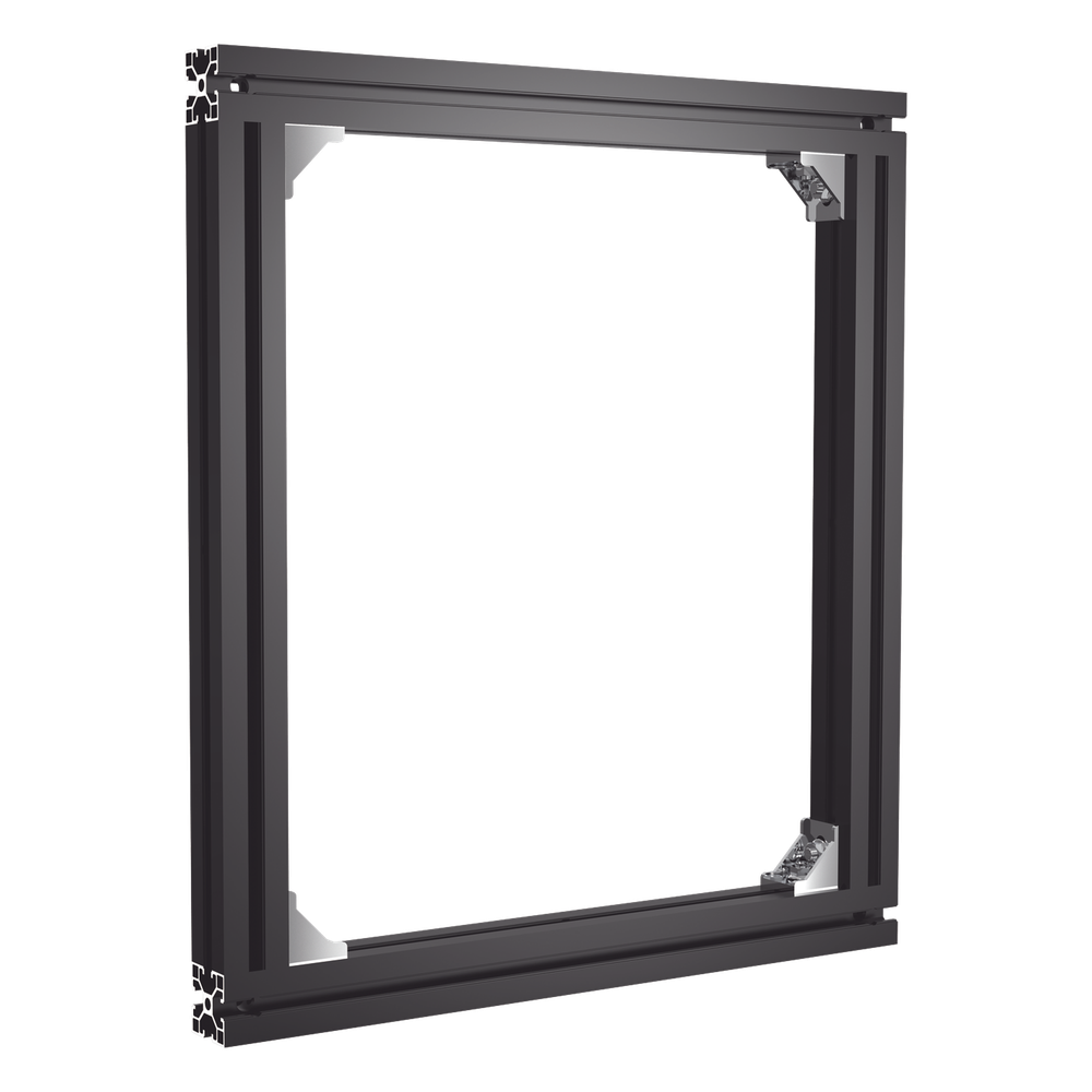 Montaje de pared videowall LED Hikvision DS-DL114854W, color negro, material aleación de aluminio AL6063