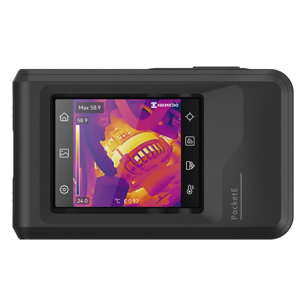 Cámara térmica HIKMICRO HM-TP40-1AQF/W-POCKETE, 20 a 350°C, pantalla 3,5 pulgadas, 320 x 240 píxeles