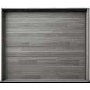 Puerta de garage AccessPRO APDOOR-107CF, pies aislada, color gris
