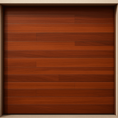 Puerta de garage AccessPRO APDOOR-99GF, pies aislada, color madera clara
