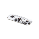 Tablilla LED EPCOM Industrial Signaling Z605-M3-A, 3 LED ámbar para X605, color ámbar