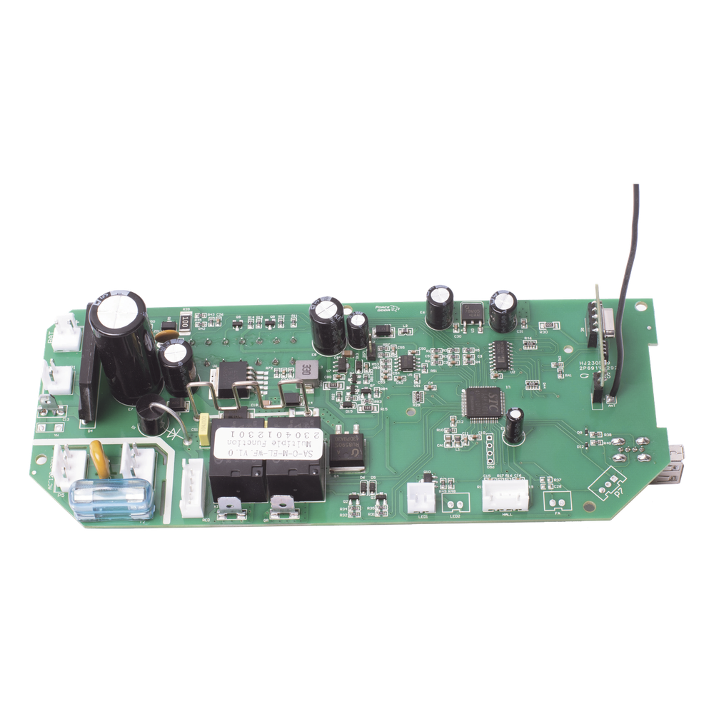 Tarjeta de control AccessPRO FS-BOARD-APP, alimentación 120 VCA, 60 Hz, radiofrecuencia 433 MHz, código rodante