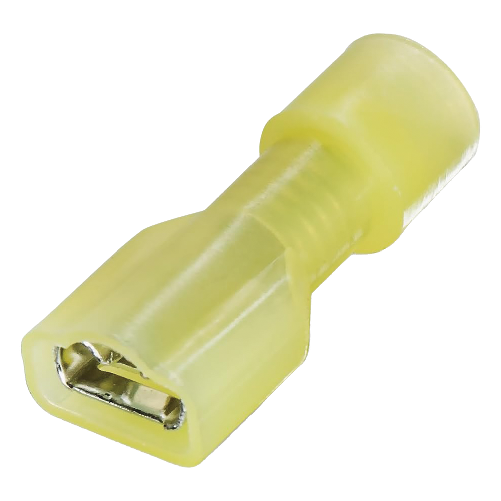 Terminal hembra aislada EPCOM Powerline CON-101-3A-03, presentación paquete de 25 piezas, tipo de conexión rápida y segura