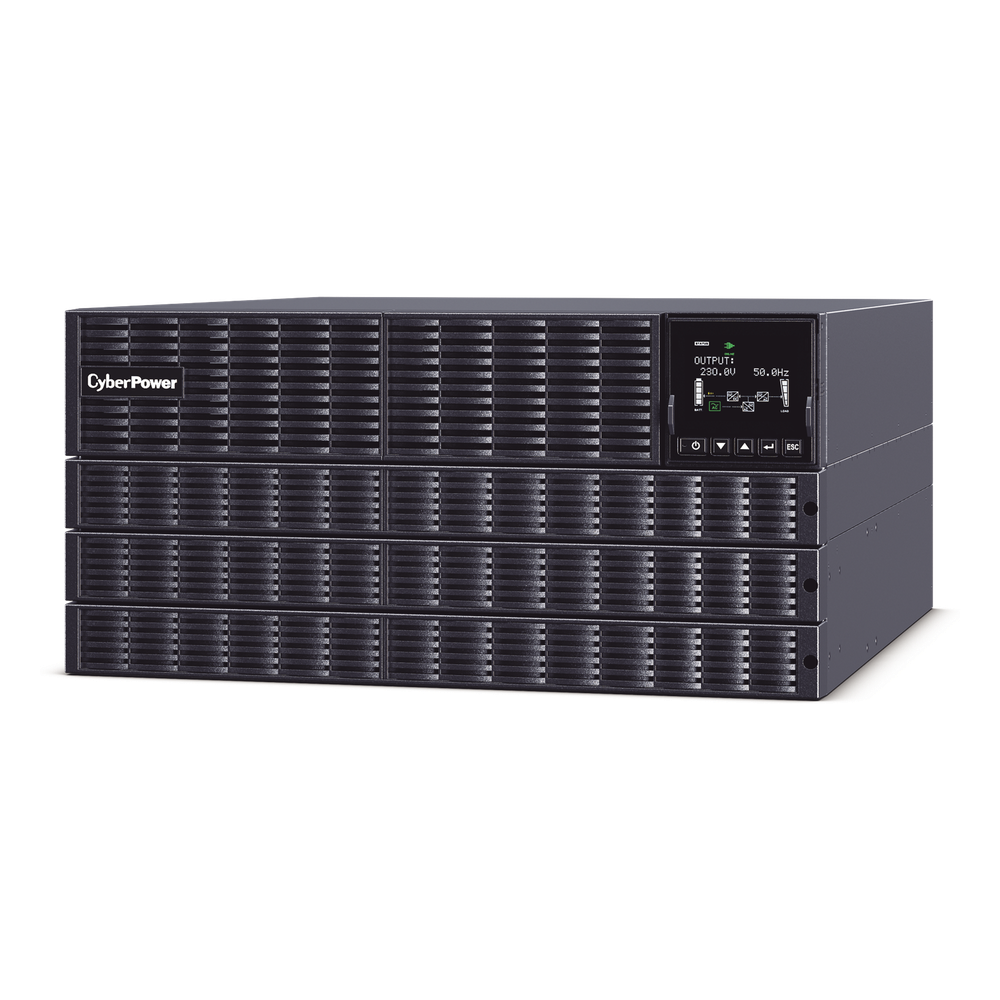 UPS CyberPower OLS6KERT5UNEMA, doble conversión, dimensiones 433 x 266 x 660 mm