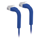 Cable de red Ubiquiti UniFi UC-PATCH-2M-RJ45-BL, color azul, diseño diámetro ultrafino