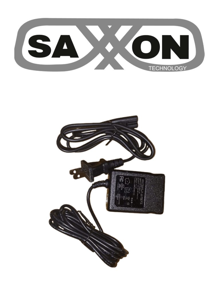 Fuente de poder Saxxon SW-00120100-S10, protecciones sobrecarga y cortocircuito, voltaje de salida 12V CC regulado