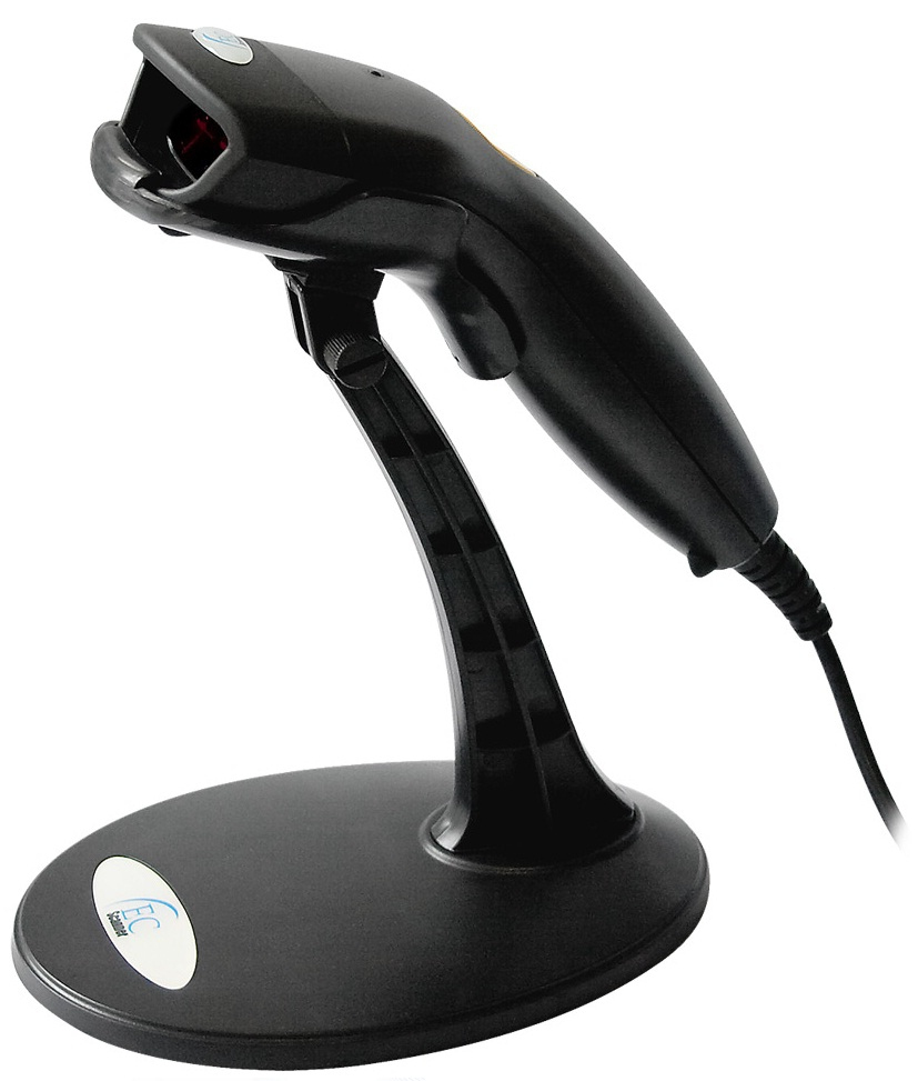 Lector de código de barras EC Line EC-LS9620-USB, conexión alámbrica USB, resolución 2.5 mm