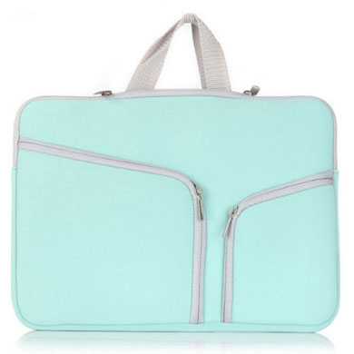 Funda para laptop BRobotix 457896M, 15.4" neopreno menta, color menta