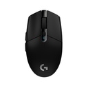 Mouse gaming Logitech G305, DPI inalámbrico, color negro, conexión inalámbrica RF por receptor USB