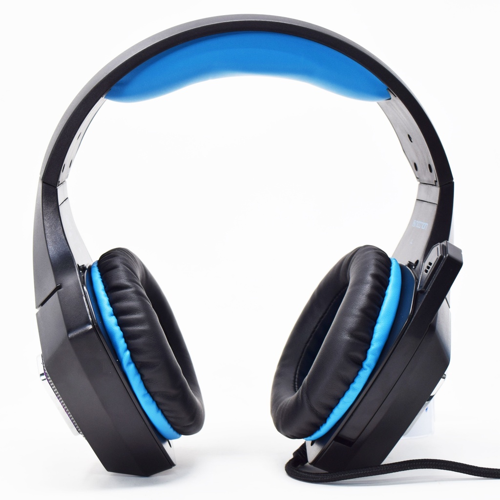 Diadema gamer Necnon NPAGDR03VI, over-ear con vibración, conexión 3.5 mm y USB