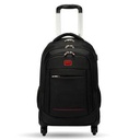 Mochila para laptop BRobotix, antirrobo 15-18" con ruedas, color negro