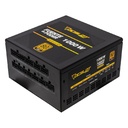 Fuente de poder ATX Ocelot Gaming OPS1000, 80 Plus Gold, color negro