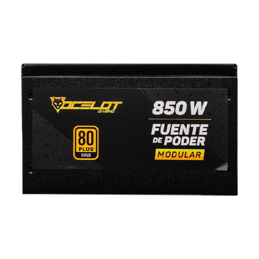 Fuente de poder Ocelot Gaming OPS850, 80 Plus Gold, color negro