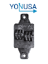 Aislador de paso Yonusa AP101, cuadrado hasta 18 KV, protección rayos UV, agua, humedad y polvo