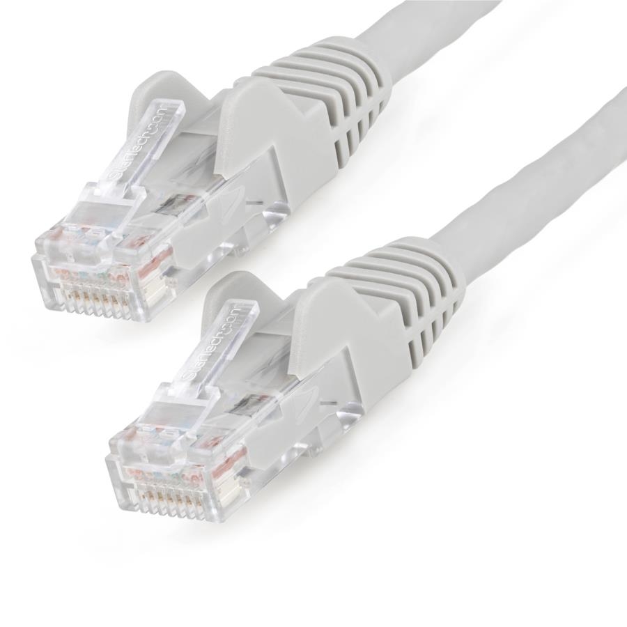 Cable de parcheo Cat6 StarTech.com N6LPATCH2MGR, color gris, calibre 24 AWG (0.25 mm²)