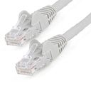 Cable de parcheo Cat6 StarTech.com N6LPATCH2MGR, color gris, calibre 24 AWG (0.25 mm²)