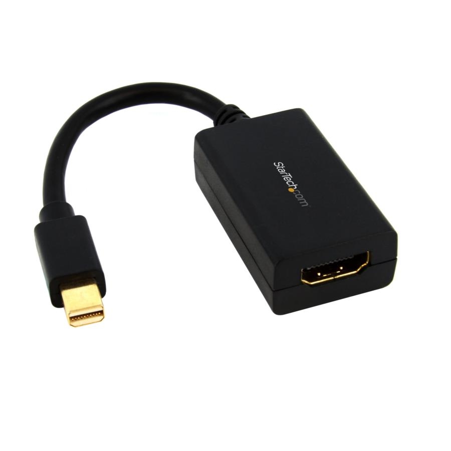 Adaptador Mini DisplayPort a HDMI StarTech.com MDP2HDMI, audio hasta 7.1 canales