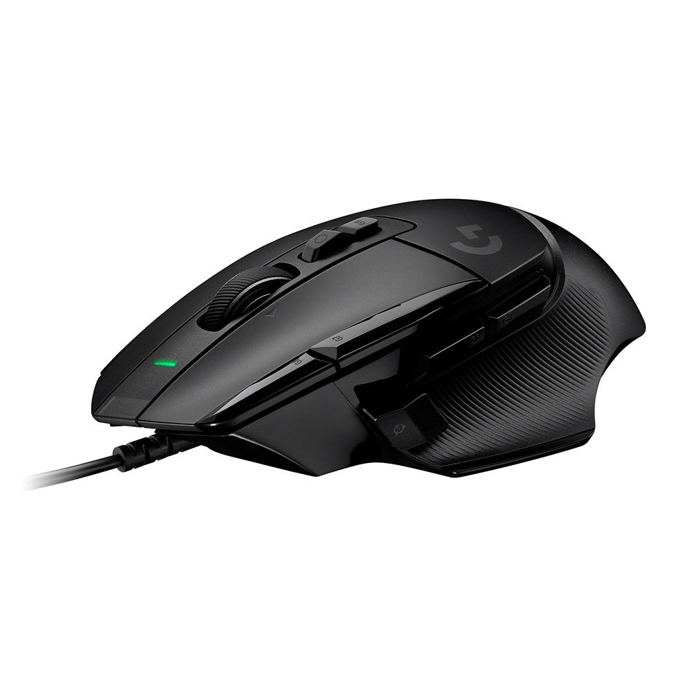 Mouse gaming Logitech G502 X, negro 25600 DPI LIGHTFORCE, color negro