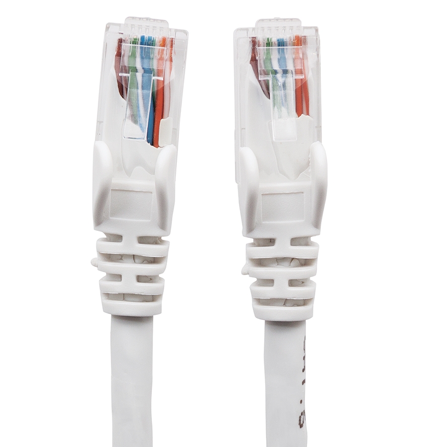 Cable patch Cat6 Intellinet, UTP 0.5 m blanco, color blanco, longitud 0.5 m (1.5 ft)