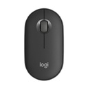 Mouse inalámbrico Logitech M350s, Pebble 2 Bluetooth grafito, color grafito tonal