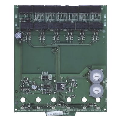 Módulo de 6 relevadores Notifier XP6-R, direccionable Form C, protocolo FlashScan o CLIP