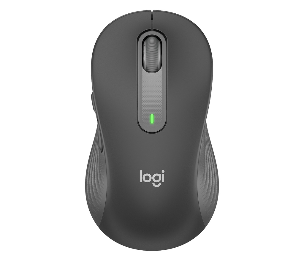 Mouse inalámbrico Logitech M650, L 2000 DPI grafito, color grafito