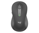 Mouse inalámbrico Logitech M650, L 2000 DPI grafito, color grafito