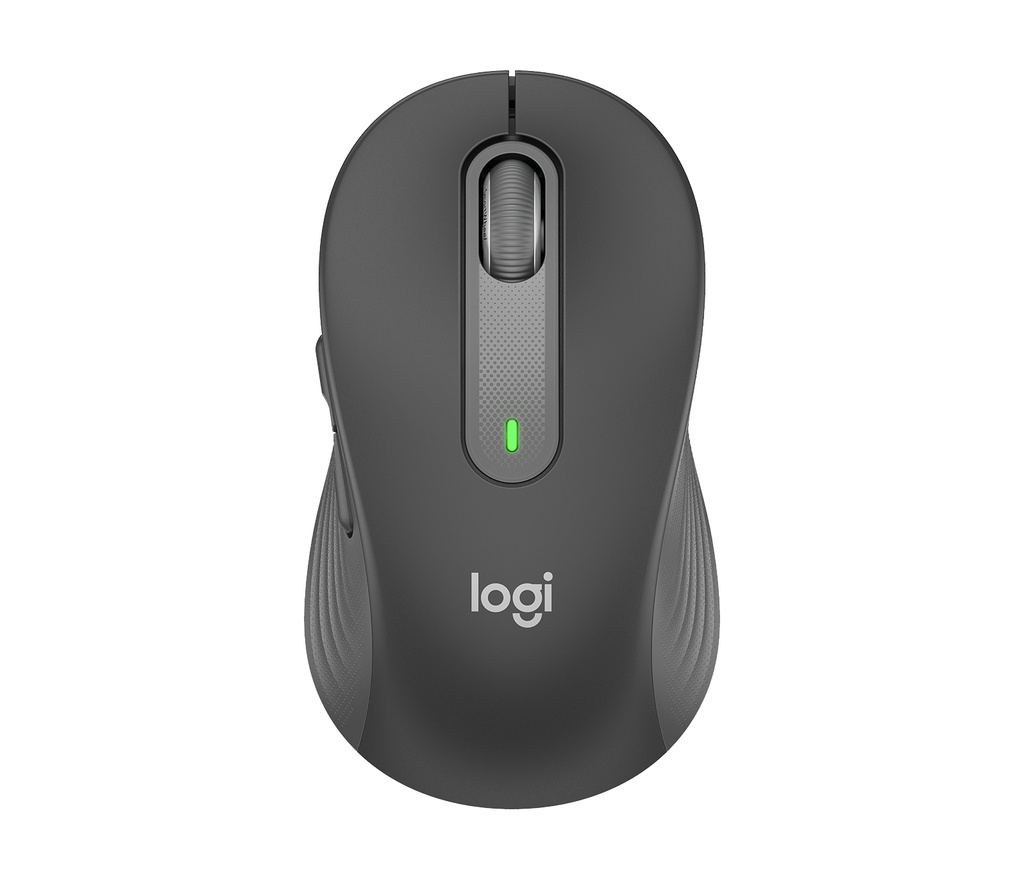 Mouse inalámbrico Logitech M650, M grafito 2000 DPI, color grafito