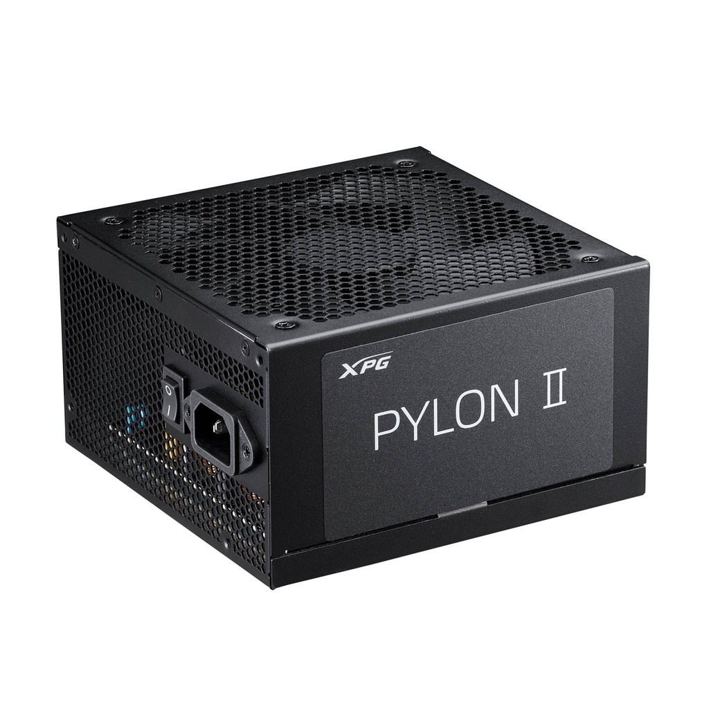 Fuente de poder XPG PYLONII650B-BKCUS, Pylon II 650W 80 Plus Bronze ATX 3.1, dimensiones 150 x 150 x 86 mm