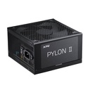 Fuente de poder XPG PYLONII650B-BKCUS, Pylon II 650W 80 Plus Bronze ATX 3.1, dimensiones 150 x 150 x 86 mm