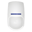 Detector PIR Hikvision DS-PD2-P10P-W, inalámbrico interior, dimensiones 117 x 69 x 50 mm