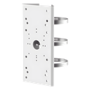 Montaje de poste Hikvision DS-1275ZJ, para domos y balas, dimensiones 127 x 46 x 250 mm