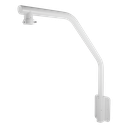 Montaje parapeto Hikvision DS-1660ZJ, color blanco, dimensiones 180 x 950 x 800 mm