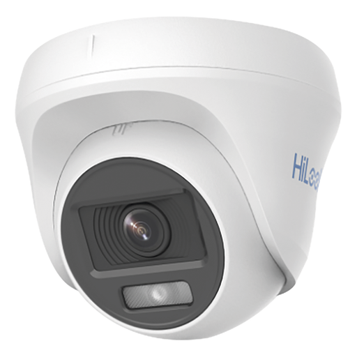 AUDIO POR COAXITRON / Turret TURBOHD 1080p / Imagen a Color 24/7 / Lente 2.8 mm / ColorVu Lite / Luz Blanca 20 mts / Uso Interior / Policarbonato