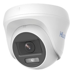 Turret TURBOHD 1080p / Imagen a Color 24/7 / Lente 2.8 mm / ColorVu Lite / Luz Blanca 20 mts / Uso en interior / Policarbonato