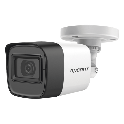 AUDIO POR COAXITRON / Bala TURBOHD 5 Megapixel / Gran Angular 85.5∞ / Lente 2.8 mm / 30 mts IR EXIR / Exterior IP67 / 4 TecnologÌas / dWDR