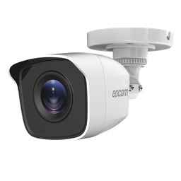 Bala TURBOHD 5 Megapíxel / Lente 2.8mm (85° de Visión) / Exterior IP66 / IR EXIR 20 mts / TVI-AHD-CVI-CVBS / Policarbonato