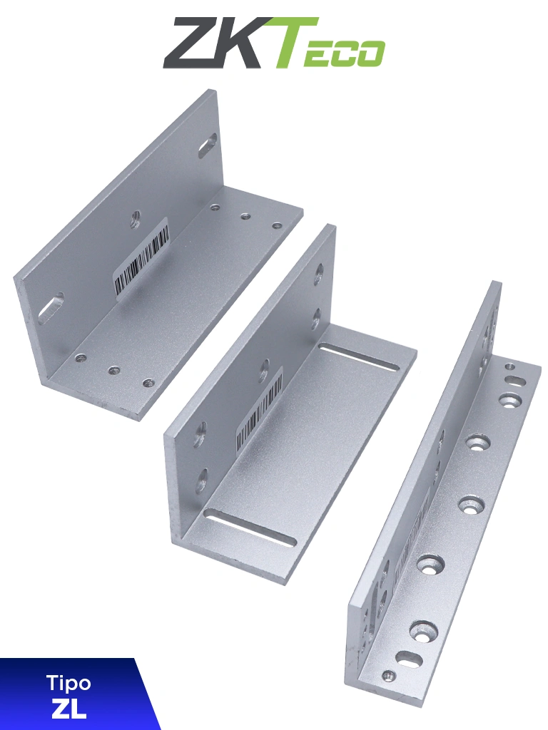 ZKTECO LMB120ZL - Soporte de fijación en ZL para contrachapa magnética Modelo LM120 clave ZKT0850001