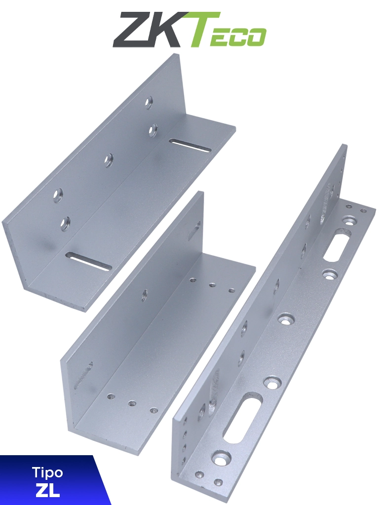 ZKTECO LMB200ZL - Soporte ZL para instalación de contrachapa magnética compatible con clave ZKT0850002 modelo LM200LED