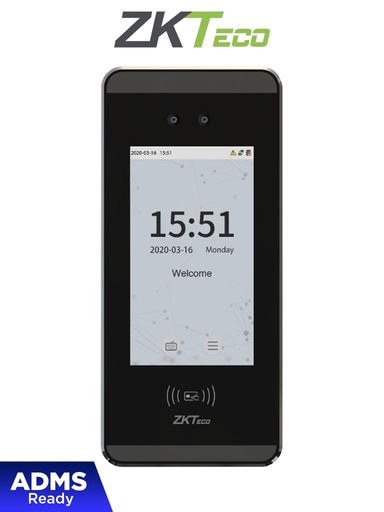ZKTECO MINIACPLUS - Control de Acceso y Asistencia Facial Visible Light / 3000 Rostros / 3000 Tarjetas ID 125KHz / ADMS / Bio Time Pro Gratis para 2 relojes y 200 empleados