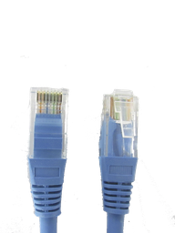 SAXXON P61UA - Cable patch cord UTP 1 metro / CAT 6 / Color azul