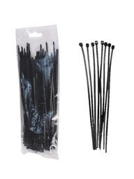 TVC TY24NE - Cincho sujetacable/ 3.6 mm X 150 mm/ Negro/ Bolsa con 100 piezas / Nylon
