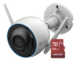 Kit Cámara Bala 3MP 2K CS-H3-2K + MicroSD 64GB
