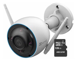 Kit Cámara Bala 3MP 2K CS-H3-2K + MicroSD 128GB