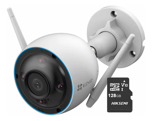 Kit Cámara Bala 3MP 2K CS-H3-2K + MicroSD 128GB