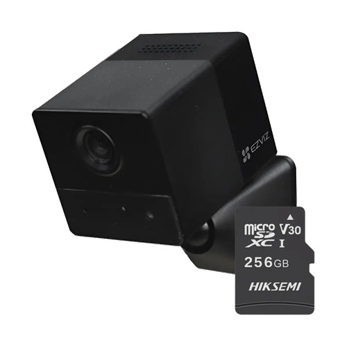 Kit Mini Cámara IP Inalámbrica CS-BC2 + MicroSD 256GB