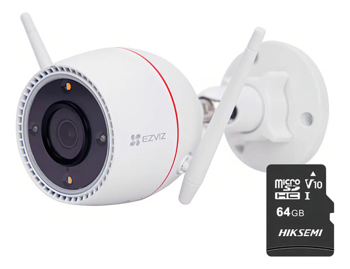 Kit Ezviz Cámara Bala IP 3MP Wifi Con MicroSD 64GB CS-C3TN3-MP