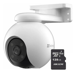 Kit Cámara PT Wifi 5 Megapixel CS-H8-3K + MicroSD 128GB