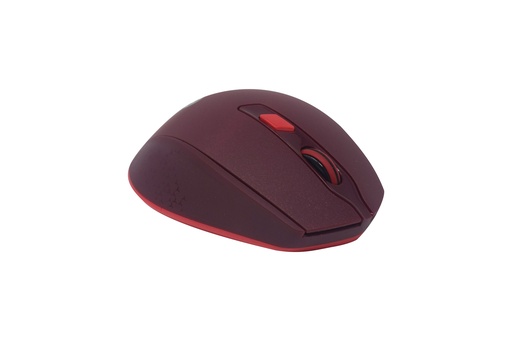 MOUSE INALAMBRICO ROJO NA-0119R