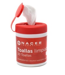 TOALLAS LIMPIADORAS 30PZ NA-0801